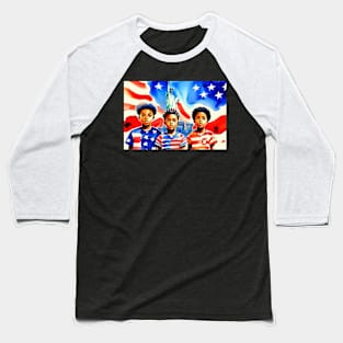 YOUNG AMERICANS Baseball T-Shirt